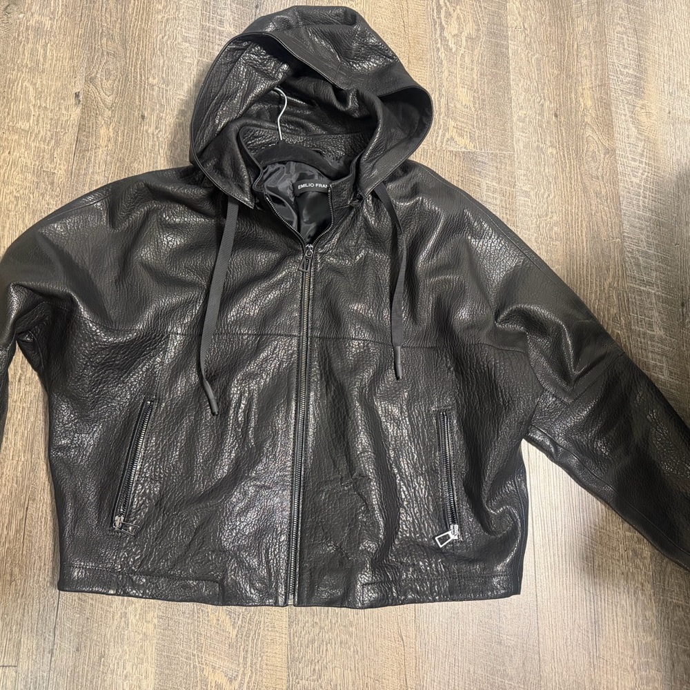 Genuine leather new jacket